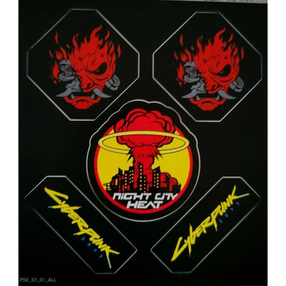 CYBERPUNK 2077 DAY ONE (Xbox One) CIB Inserts Map Postcards Stickers Compendium